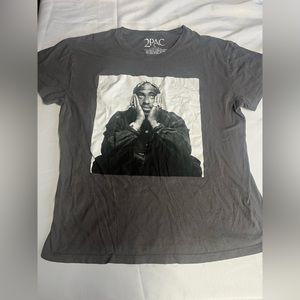 2Pac band artist graphic tee rap rapper size xl 100% cotton Tupac Shakur